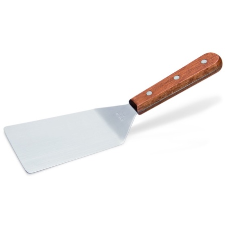 Лопатка кухонная 12x8.5x27см WAS с деревянной ручкой детальная картинка 