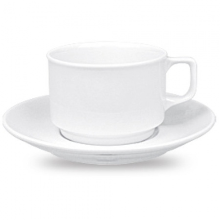 Чашка 240мл с блюдцем ENTERNASYONEL детальная картинка 