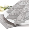Салфетка 40x40см ROYAL Collection Ornaments серая, 50шт детальная картинка 