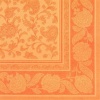 Салфетка 40x40см ROYAL Collection Ornaments оранжевая, 20шт детальная картинка 