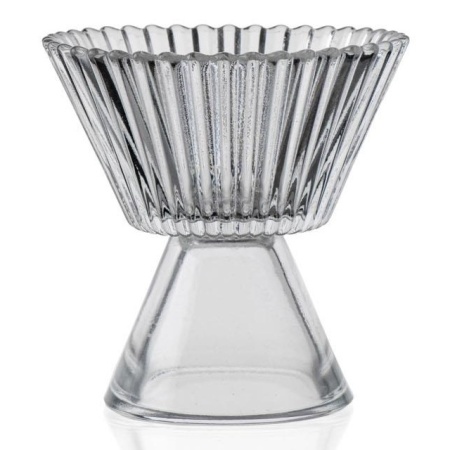 Салатник стеклянный Ø10x(h)10см Aria прозрачный детальная картинка 