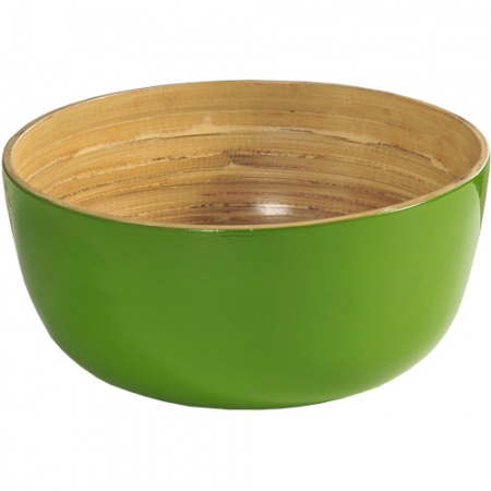 Салатник (d)25.5х(h)12см - зеленый детальная картинка 