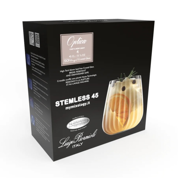 Фото Набор стаканов 450мл OPTICA Stemless, 4шт