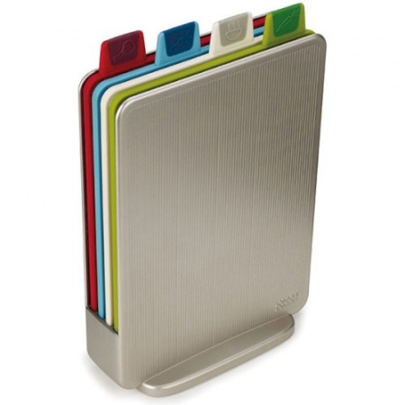 Набор разделочных досок Index Mini серебристый - 60097 Joseph Joseph детальная картинка 