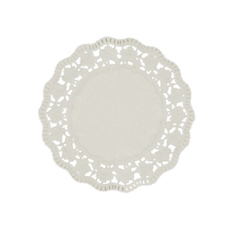 Салфетки кружевные Ø18см, 100шт детальная картинка 