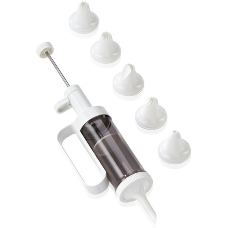 Шприц кондитерский с насадками Leifheit детальная картинка 