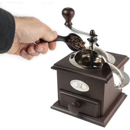 Мельница для кофе NOSTALGIE Chocolate 21см детальная картинка 