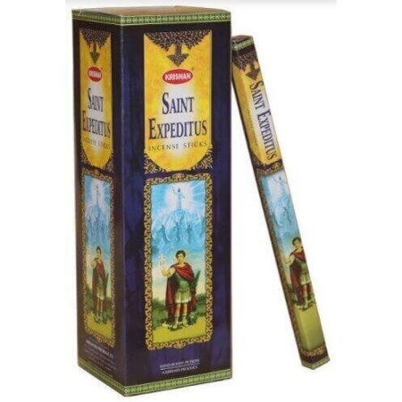 Благовония Krishan Saint Expeditus (Святой Экспедитус) детальная картинка 