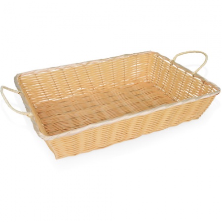 Корзина для хлеба 51x35x10см с ручками детальная картинка 