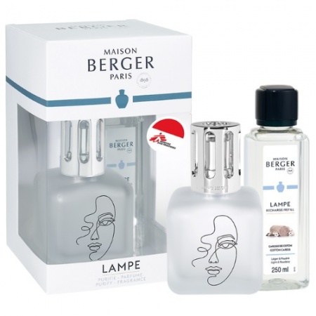 Подарочный набор «‎Куб» лампа Берже с ароматом «Нежность хлопка» (Cotton Caress) 250мл детальная картинка 