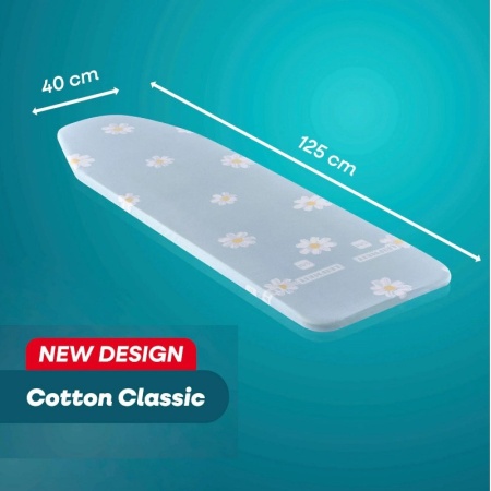 Чехол для доски гладильной S/M Cotton Classic 125x40см детальная картинка 
