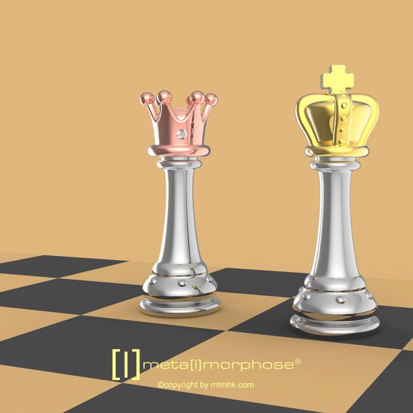 Фото Брелок для ключей "Шахматная фигурка Королева"
