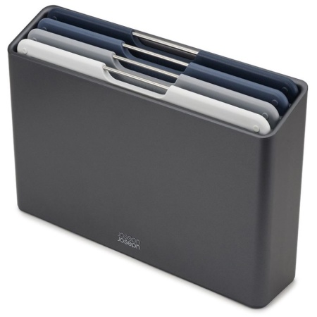 Набор разделочных досок 30x20см Folio Regular графит, 4шт - 60186 Joseph Joseph детальная картинка 