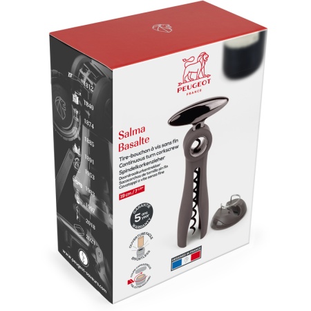 Штопор SALMA Basalt с обрезателем фольги детальная картинка 