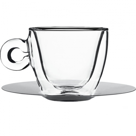 Набор чашек с блюдцами 165мл Thermic Glass Cappuccino, 2шт детальная картинка 