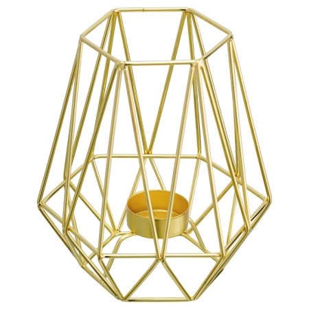 Подсвечник Ø15.2x17см Krister латунь детальная картинка 