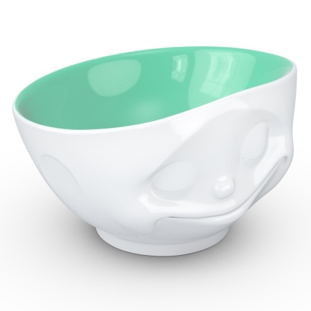 Чаша 500мл Tassen Happy белая-изумрудная детальная картинка 