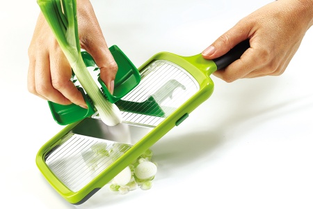 Терка с держателем для продуктов Mandoline зеленая - 20141 Joseph Joseph детальная картинка 