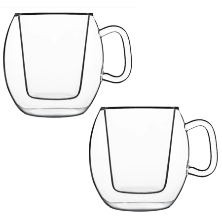 Набор кружек 300мл Thermic Glass Cafe Supremo, 2шт детальная картинка 