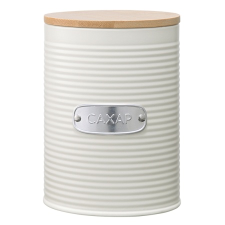 Набор банок для хранения Irmel 1.2л молочные, 3шт — Smart Solutions детальная картинка 