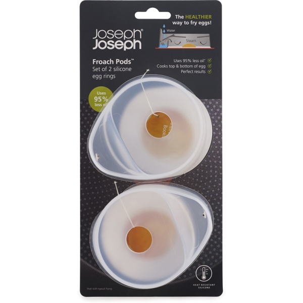 Набор из 2-х форм для приготовления яичницы Poach-Pro - 20120 Joseph Joseph детальная картинка 
