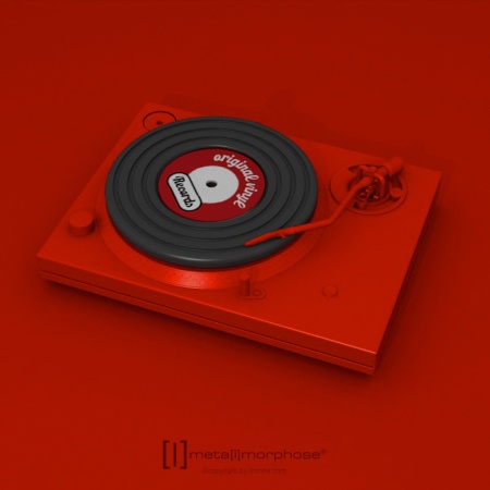 Брелок для ключей "Виниловая пластинка" детальная картинка 