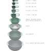 Набор мисок с мерными чашами Nest 9 Plus зеленый, 9шт - 40112 Joseph Joseph детальная картинка 