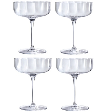 Набор бокалов 300мл JAZZ Cocktail Coupe, 4шт детальная картинка 