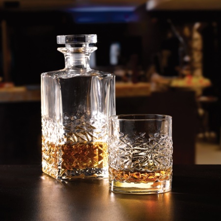 Декантер 750мл Mixology Textures в подарочной коробке детальная картинка 