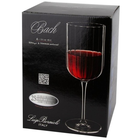 Набор бокалов 400мл BACH red wine, 4шт детальная картинка 