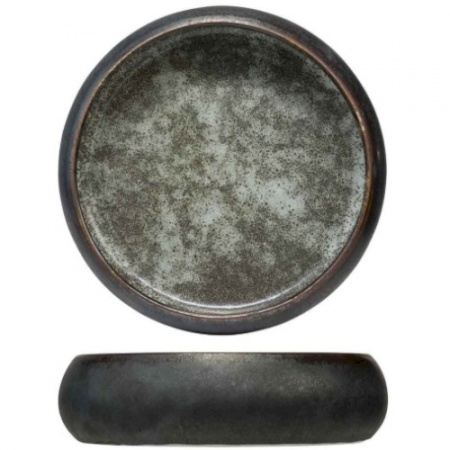 Салатник (d)14.5х(h)4.8см ISTRA GREY-GREEN детальная картинка 