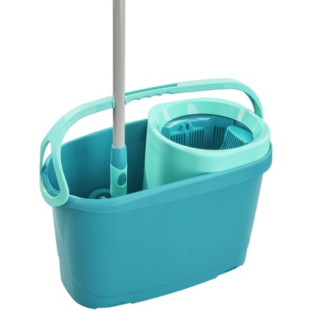 Комплект для уборки Clean Twist M Ergo ведро 6л с отжимом и швабра 33см детальная картинка 