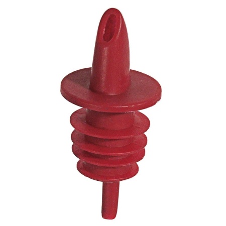 Гейзер для бутылок ø4мм 7см красный детальная картинка 