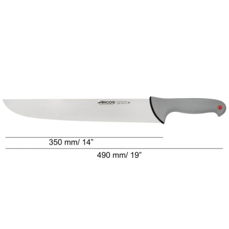 Нож для мяса 35см COLOUR PROF детальная картинка 