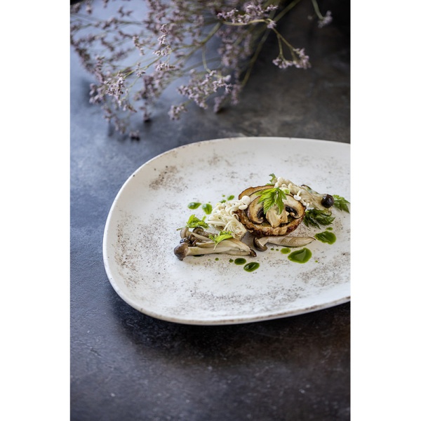 Фото Тарелка плоская 23x20см NACROUS Matt Vago