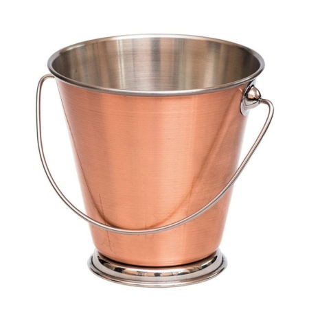 Ведерко сервировочное для подачи 300мл ∅12x(h)12.5см нерж.сталь детальная картинка 