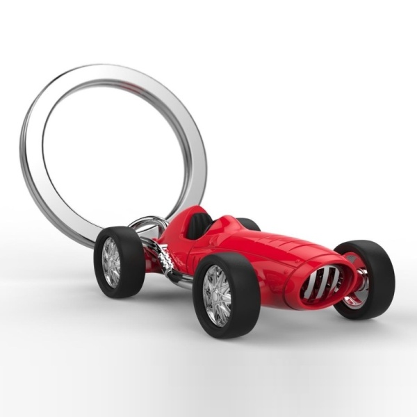 Фото Брелок для ключей "Винтажная гоночная машина"