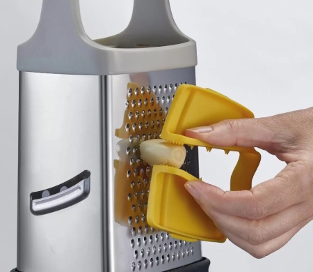 Терка с контейнером Multi-Grip желтая - 20225 Joseph Joseph детальная картинка 