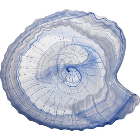 Блюдо стеклянное 31x29x(h)4.2см Seasnail детальная картинка 