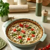Емкость круглая для запекания 30см APPOLIA Sage Green детальная картинка 