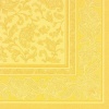 Салфетка 40x40см ROYAL Collection Ornaments желтая, 20шт детальная картинка 