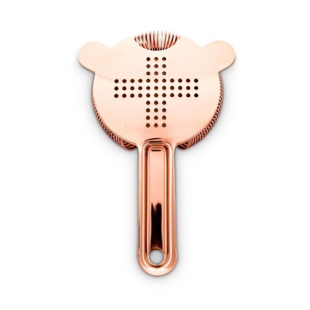 Стрейнер Ø8.5см с 2 ушками Profi-Chef медный цвет детальная картинка 