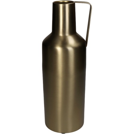 Ваза для цветов Aluminum Gold 11x10x30.5см детальная картинка 