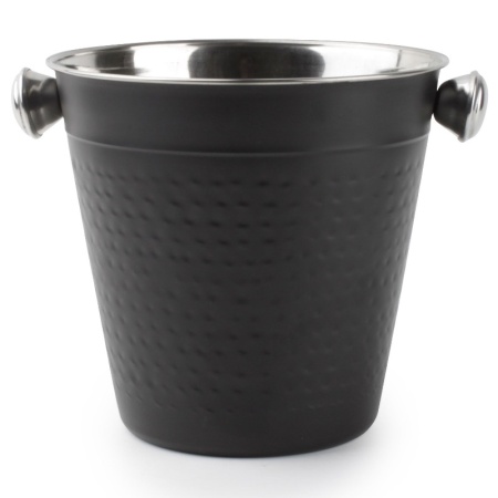 Ведро для льда Black Bar Ø14x(h)13cм hammered детальная картинка 