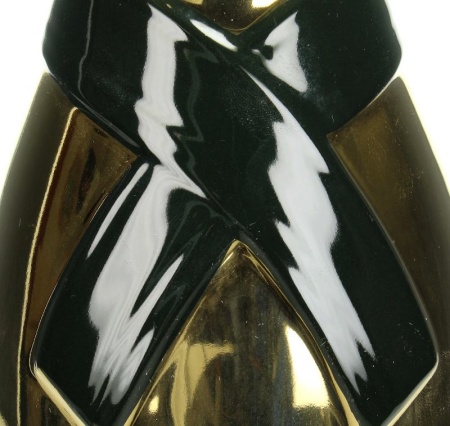 Ваза для цветов "Champagne Bottle" 11.5x11x38.8см золотая детальная картинка 