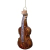 Новогоднее украшение из стекла Vondels "Скрипка" 9.5см детальная картинка 