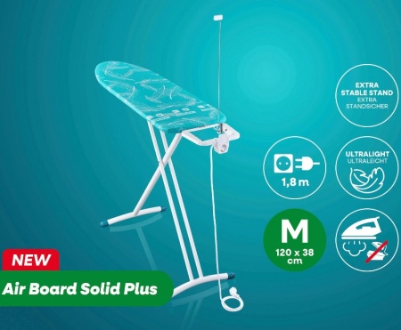 Доска гладильная 120x38см Air Board Solid M Plus детальная картинка 