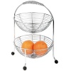 Этажерка для фруктов/овощей и хлеба Ø24см в 2 яруса детальная картинка 