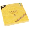 Салфетка 40x40см ROYAL Collection Ornaments желтая, 20шт детальная картинка 