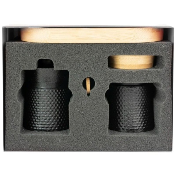 Фото Набор для специй BALI Palace мельница для перца и солонка на подставке